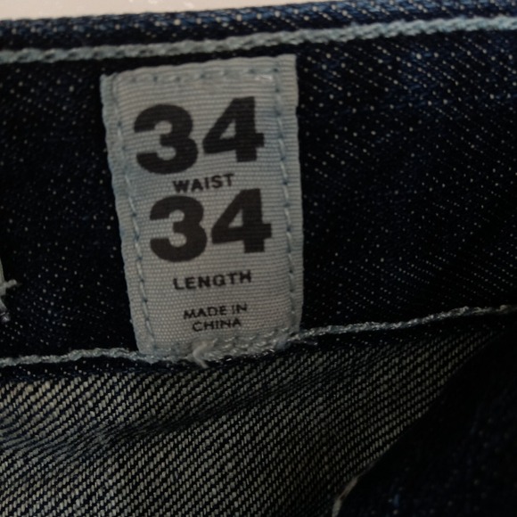 INC International Concepts Jeans Mens 34x34 Barcelona Relaxed Fit (Actual 37x35) - Picture 5 of 5